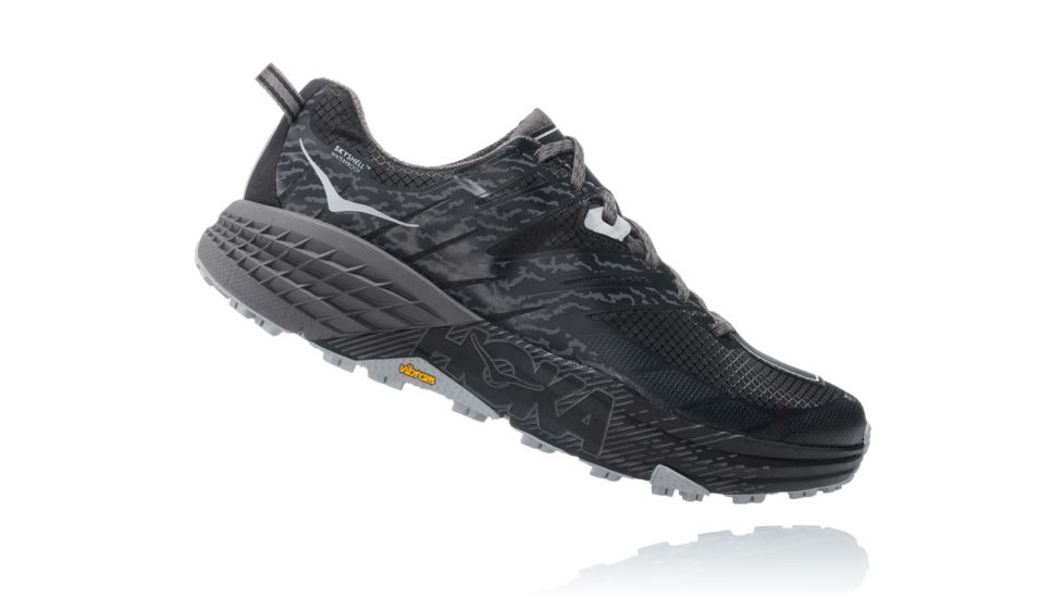 Hoka Speedgoat 3 Wp Trail Running Shoes - Mens, Black/Drizzle, Medium, 10.5, 1102500-BDRZ-10.5