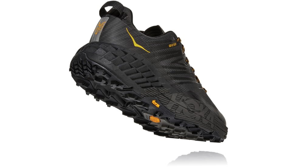 Hoka Speedgoat 4 GTX Trail Running Shoes - Mens, Anthracite / Dark Gull Grey, 9, 1106530-ADGG-09