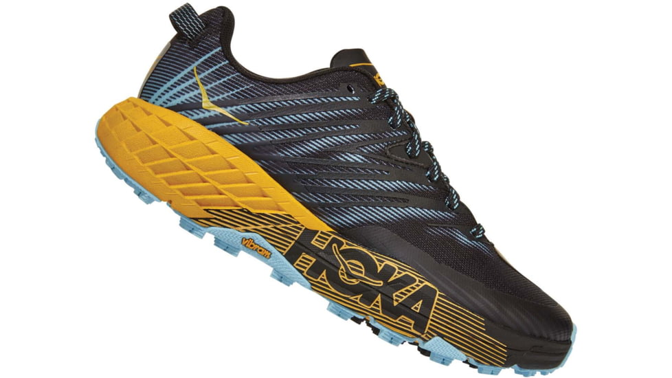 Hoka Speedgoat 4 Trailrunning Shoes - Womens, Antigua Sand/Anthracite, 8, 1106527-ASAT-8
