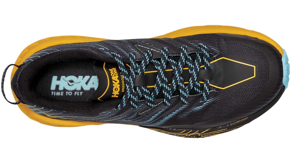 Hoka Speedgoat 4 Trailrunning Shoes - Womens, Antigua Sand/Anthracite, 8, 1106527-ASAT-8