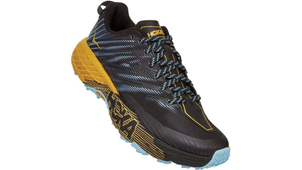 Hoka Speedgoat 4 Trailrunning Shoes - Womens, Antigua Sand/Anthracite, 8, 1106527-ASAT-8