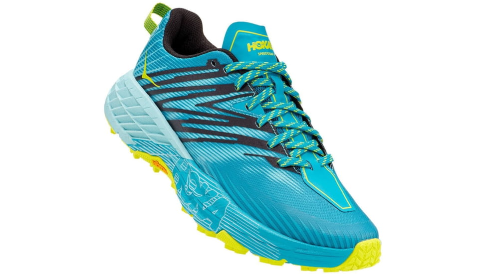 Hoka Speedgoat 4 Trailrunning Shoes - Womens, Capri Breeze/Angel Blue, 7 US, Medium, 1106527-CBAB-07