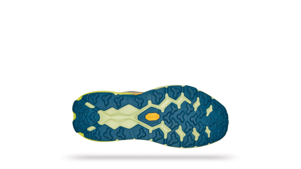 Hoka Speedgoat 5 Shoes - Mens, Blue Coral / Evening Primrose, 8EE, 1123159-BCEP-08EE