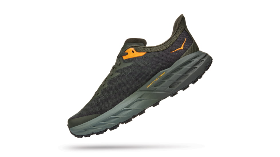 Hoka Speedgoat 5 Shoes - Mens, Duffel Bag / Thyme, 9.5D, 1123157-DBTH-09.5D