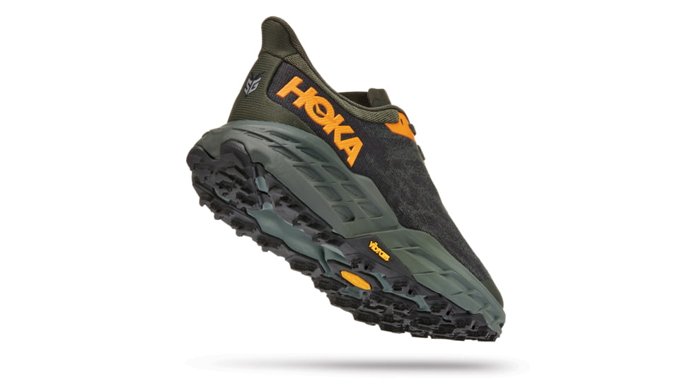 Hoka Speedgoat 5 Shoes - Mens, Duffel Bag / Thyme, 9.5D, 1123157-DBTH-09.5D