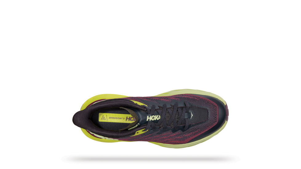 Hoka Speedgoat 5 Shoes - Womens, Blue Graphite / Evening Primrose, 11B, 1123158-BGEPM-11B