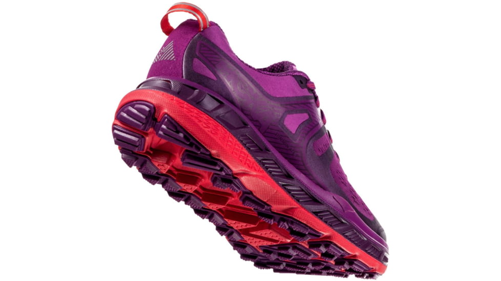 Hoka Stinson Atr 5 Running Shoes - Womens, Grape Juice / Poppy Red, Medium, 9, 1099730-GJPR-09