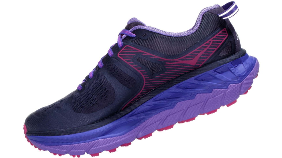Hoka Stinson Atr 5 Trail Running Shoes - Womens, Ebony/Very Berry, Medium, 10, 1099730-EVBR-10