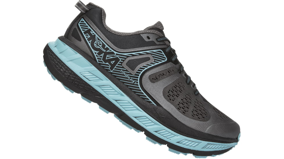 Hoka Stinson ATR 5 Trailrunning Shoes - Womens, Anthracite/Antigua Sand, 8 US, 1099730-AASN-8
