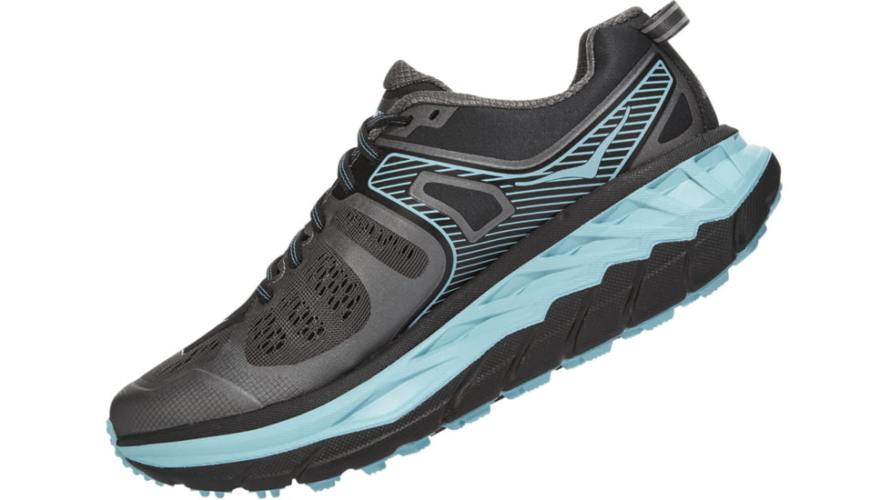 Hoka Stinson ATR 5 Trailrunning Shoes - Womens, Anthracite/Antigua Sand, 8 US, 1099730-AASN-8
