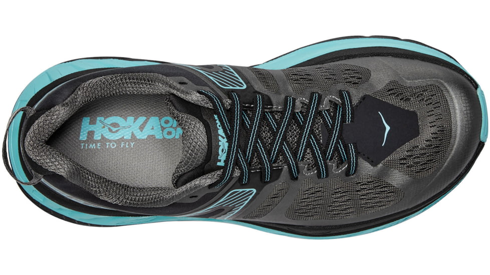 Hoka Stinson ATR 5 Trailrunning Shoes - Womens, Anthracite/Antigua Sand, 8 US, 1099730-AASN-8