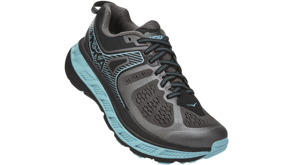 Hoka Stinson ATR 5 Trailrunning Shoes - Womens, Anthracite/Antigua Sand, 8 US, 1099730-AASN-8