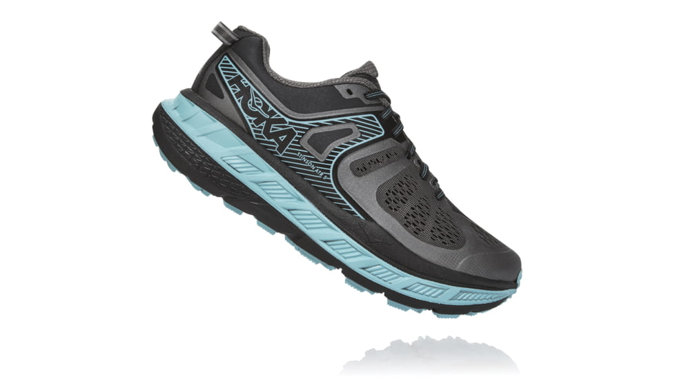 Hoka Stinson ATR 5 Trailrunning Shoes - Womens, Anthracite/Antigua Sand, 8 US, 1099730-AASN-8