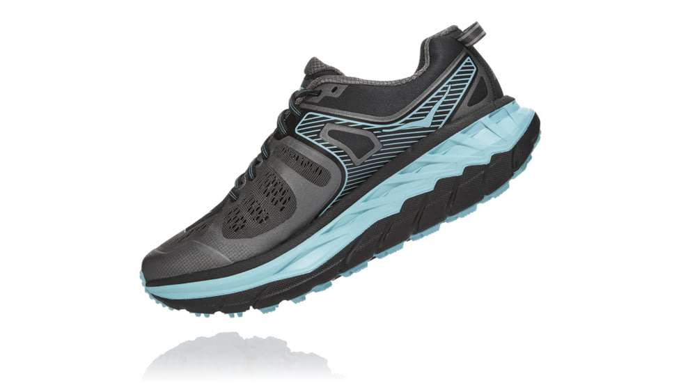Hoka Stinson ATR 5 Trailrunning Shoes - Womens, Anthracite/Antigua Sand, 8 US, 1099730-AASN-8