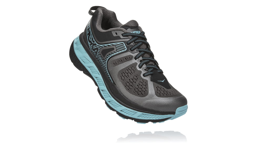 Hoka Stinson ATR 5 Trailrunning Shoes - Womens, Anthracite/Antigua Sand, 8 US, 1099730-AASN-8