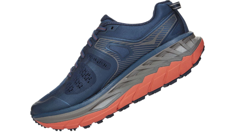 Hoka Stinson ATR 5 Trailrunning Shoes - Womens, Majolica Blue/Fusion Coral, 9.5, 1099730-MBFCR-9.5