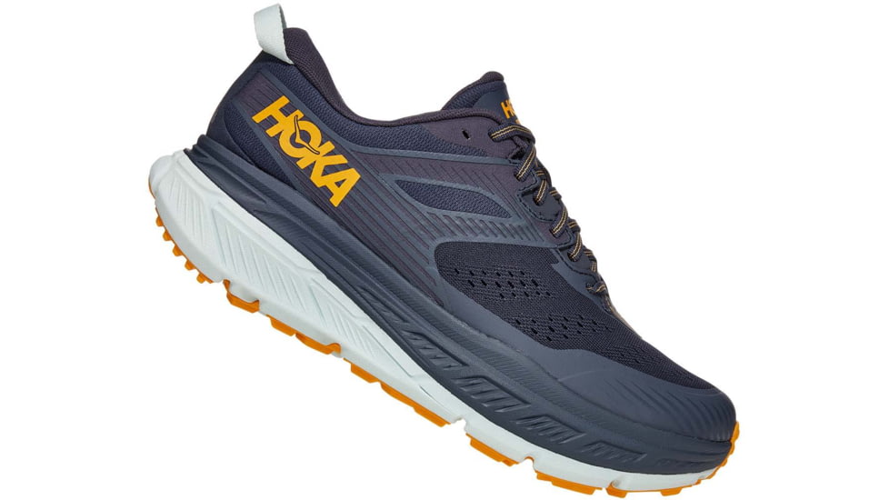 Hoka Stinson ATR 6 Trailrunning Shoes - Mens, Ombre Blue/Saffron, 11.5, 1110506-OBSF-11.5