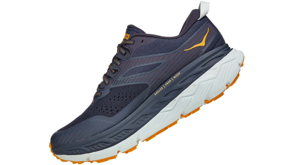 Hoka Stinson ATR 6 Trailrunning Shoes - Mens, Ombre Blue/Saffron, 11.5, 1110506-OBSF-11.5