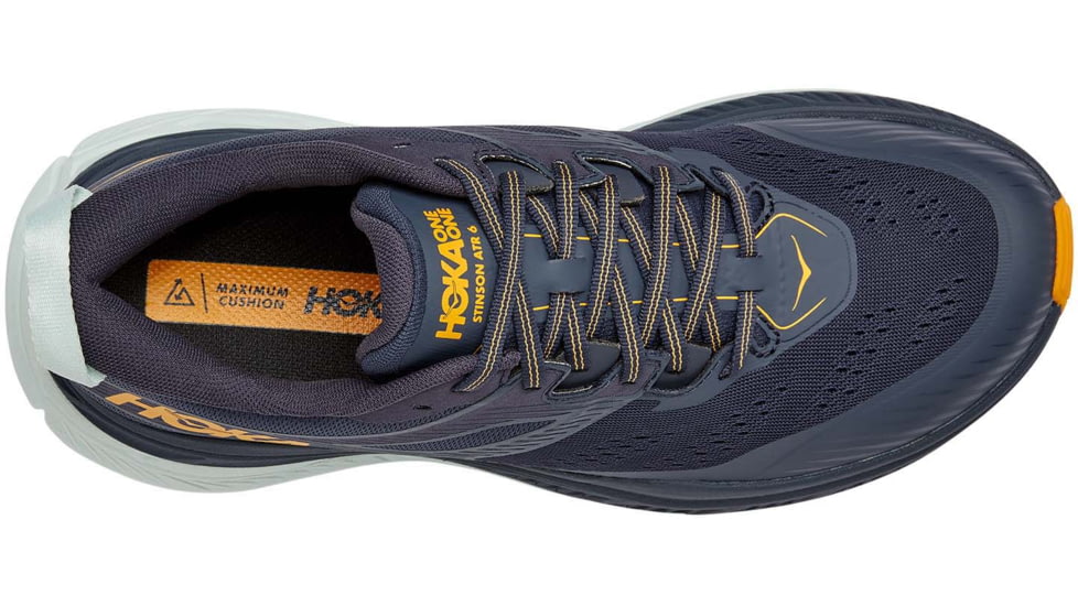 Hoka Stinson ATR 6 Trailrunning Shoes - Mens, Ombre Blue/Saffron, 11.5, 1110506-OBSF-11.5