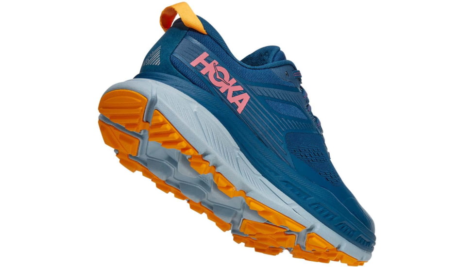 Hoka Stinson ATR 6 Trailrunning Shoes - Womens, Moroccan Blue/Saffron, 9.5, 1110507-MBSF-09.5