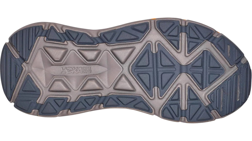 Hoka Stinson ATR 6 Trailrunning Shoes - Mens, Frost Gray/Bright Marigold, 9 US, Medium, 1110506-FGBM-09