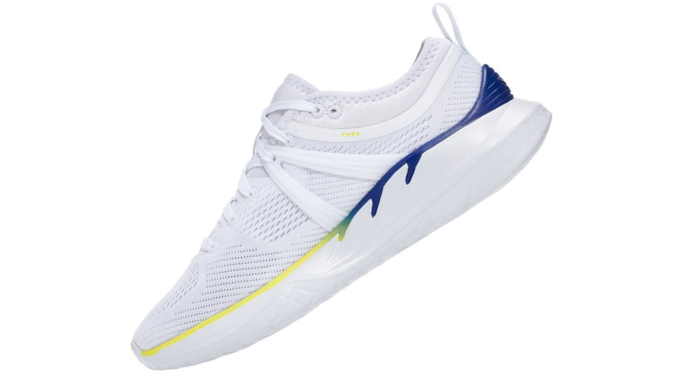 Hoka Tivra Road Running Shoes - Womens, White/Arctic Ice, 6.5 US, Medium, 1099735-WAIC-06.5