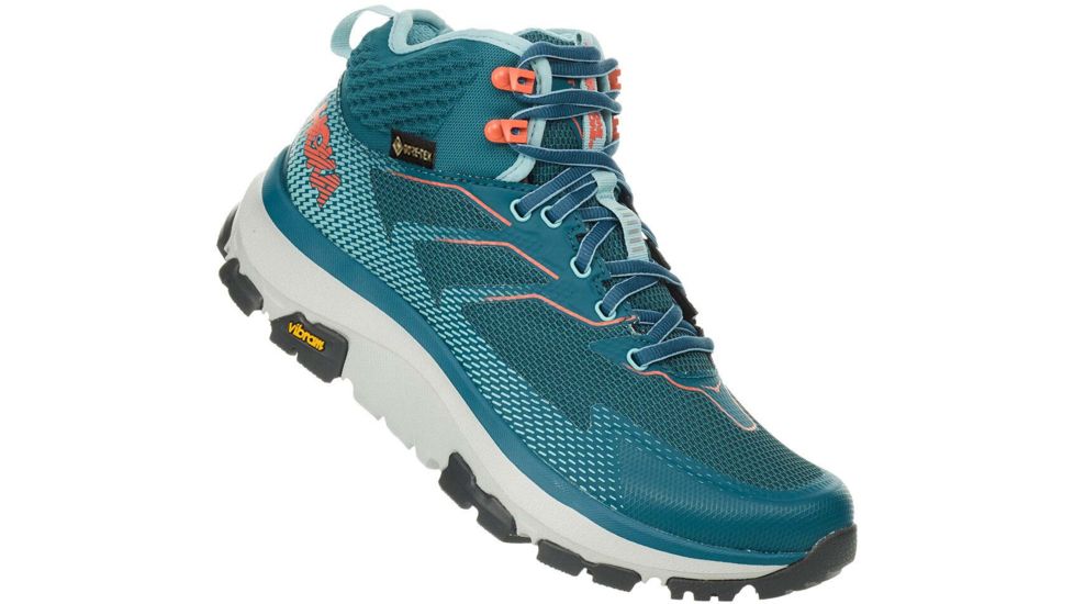 Hoka Toa GTX Hiking Shoes - Women's, Dragonfly/Aqua Haze, 9 US, Medium, 1112033-DAHZ-09