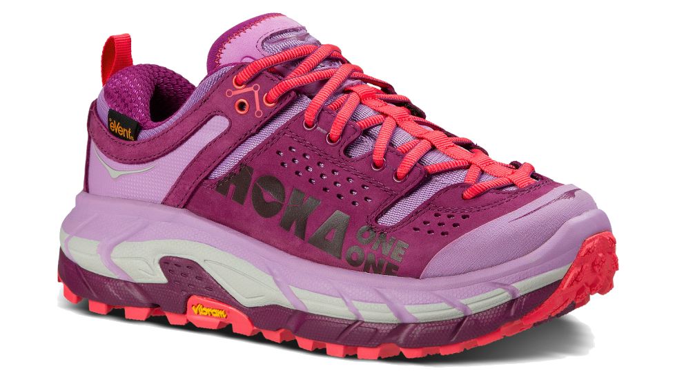 Hoka Tor Ultra Low Waterproof Hiking Shoe - Women's-Pink/Mauve-Medium-6