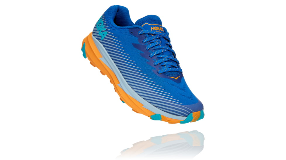 Hoka Torrent 2 Shoes - Mens, Turkish Sea/Saffron, 14, 1110496-TSSF-14