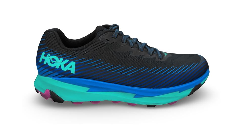 Hoka Torrent 2 Shoes - Womens, Outer Space/Atlantis, 5.5, 1110497-OSAT-05.5