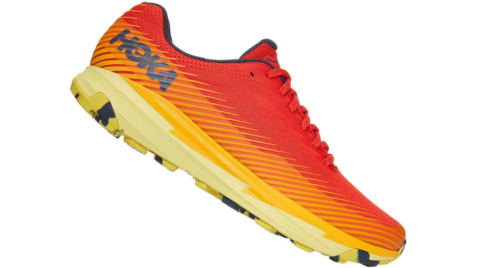 Hoka Torrent 2 Trail Running Shoes - Mens, Fiesta/Saffron, 10.5, 1110496-FSFF-10.5