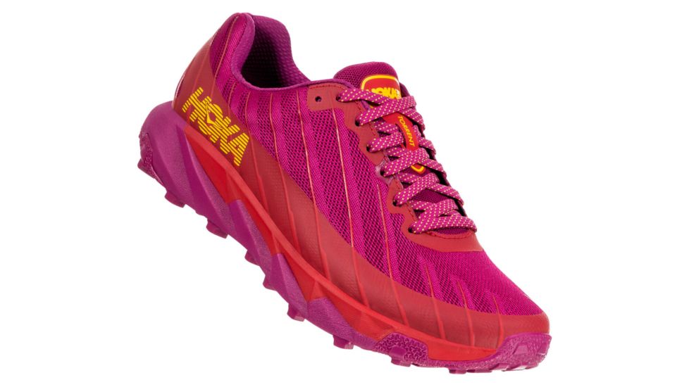 Hoka Torrent Running Shoes - Women's, Cactus Flower / Poppy Red, Medium, 7, 1097755-CFPR-07