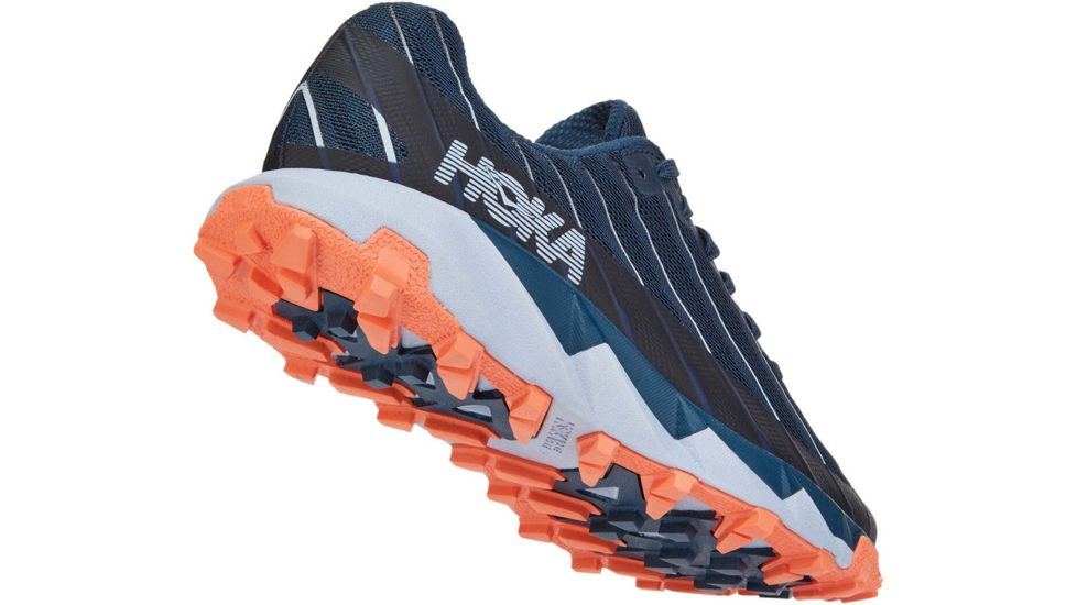 Hoka Torrent Trailrunning Shoes - Womens, Majolica Blue/Fusion Coral, 6.5, 1097755-MBFCR-6.5