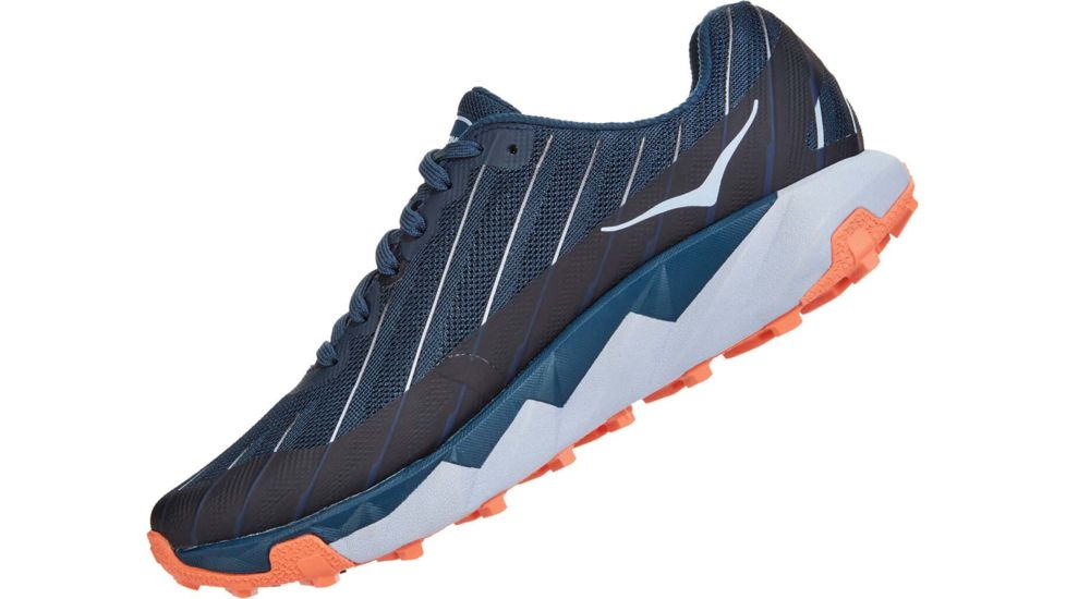 Hoka Torrent Trailrunning Shoes - Womens, Majolica Blue/Fusion Coral, 6.5, 1097755-MBFCR-6.5