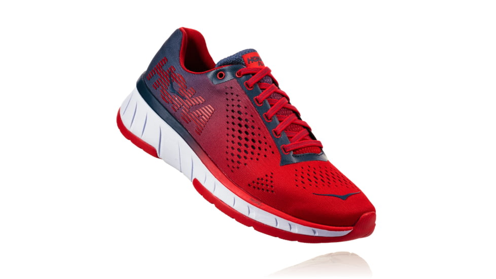 Hoka Women's Cavu Running Shoe, Vintage Indigo/Hibiscus, 5 US, 1019282-VIHB-5