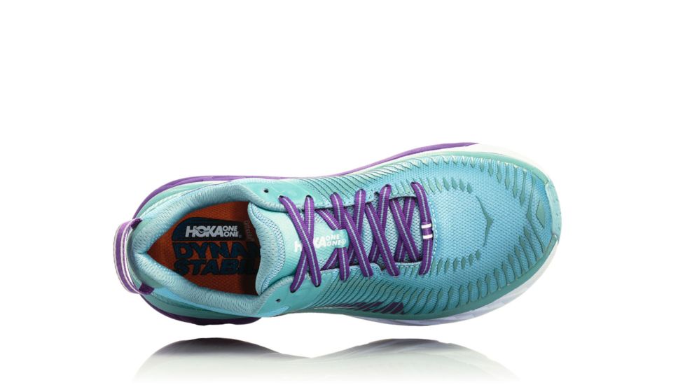 Hoka Womens Arahi Road Running Shoe, Aquifer/Sea Angel, 8 US, 1019276-ASAN-8
