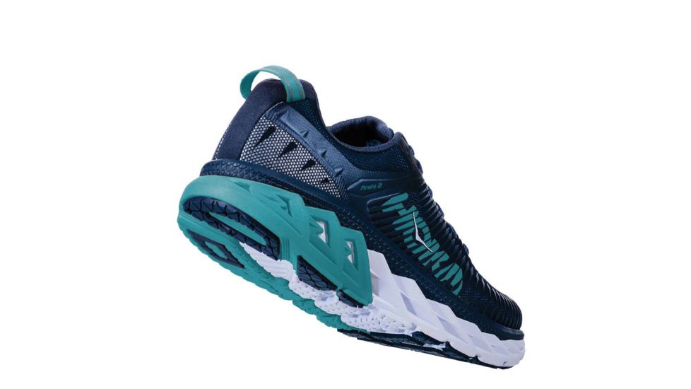 Hoka Women's Arahi Road Running Shoe, Poseidon/Vintage Indigo, 6 US, 1019278-PVIN-06D