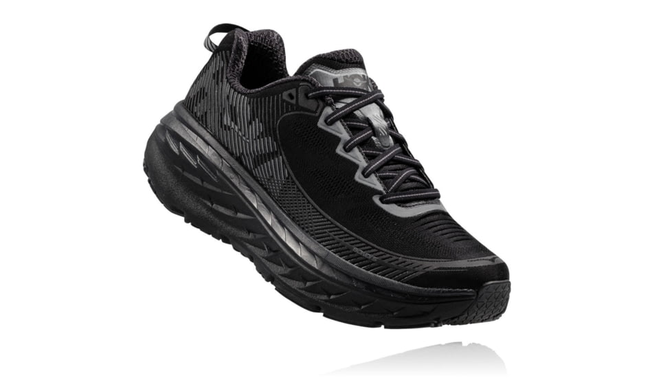 Hoka Womens Bondi 5 Road Running Shoe, Black/Anthracite, 10 US, 1014759-BANT-10