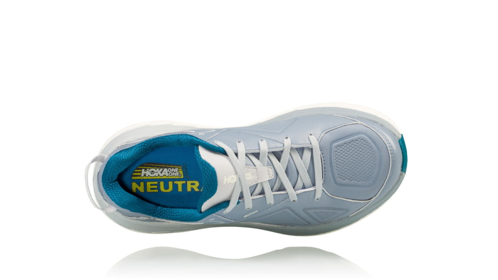 Hoka Womens Bondi Leather Casual Shoe, Tradewinds, 6.5 US, 1019717-TDW-6.5