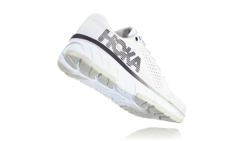 Hoka Womens Cavu Running Shoe, White/Blackened Pearl, 6 US, 1019282-WBPR-6