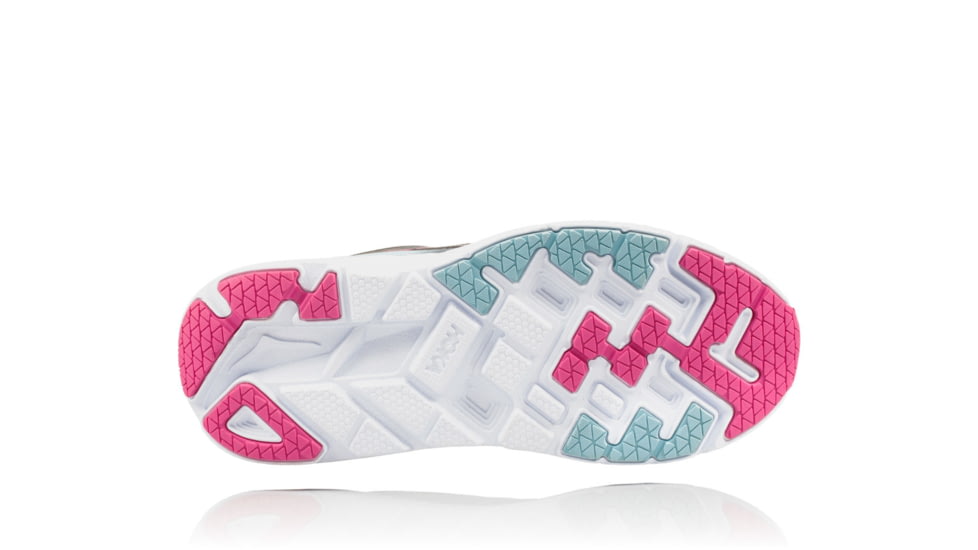 Hoka Womens Clifton 4 Road Running Shoe, Castle Rock/Asphalt, 5 US, 1016724-CRAS-5