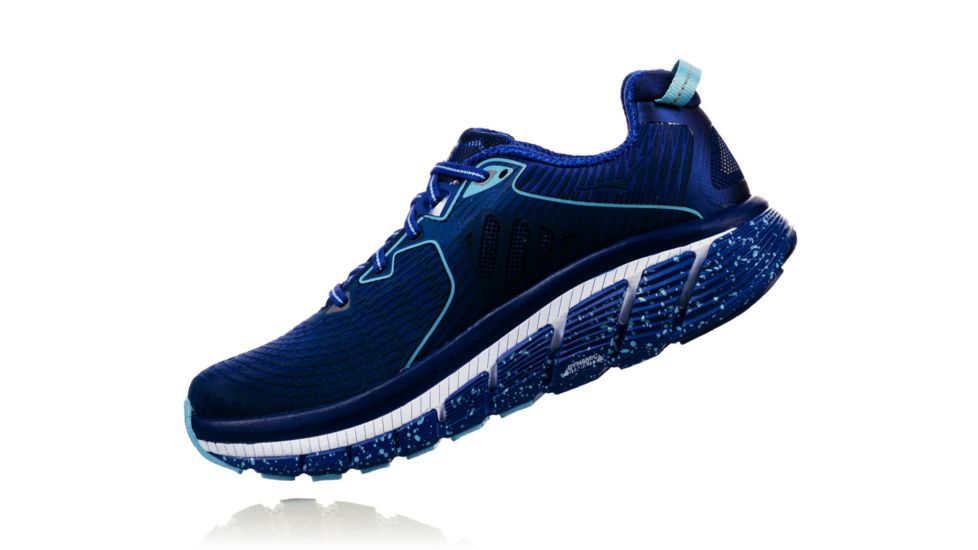 Hoka Women's Gaviota Road Running Shoe, Blueprint/Surf The Web, 11 US, 1019624-BSTW-11D