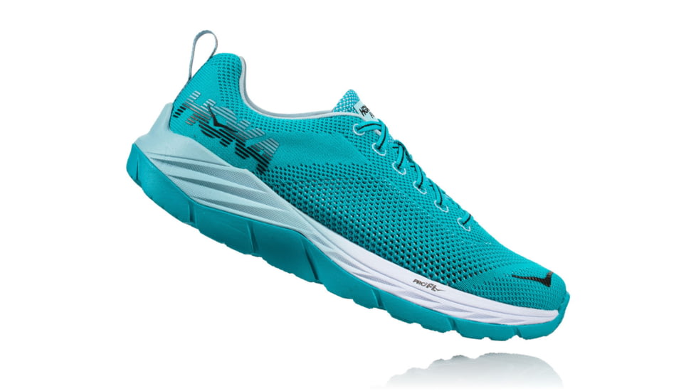 Hoka Womens Mach Road Running Shoe, Bluebird/White, 10.5 US, 1019280-BDWH-10.5