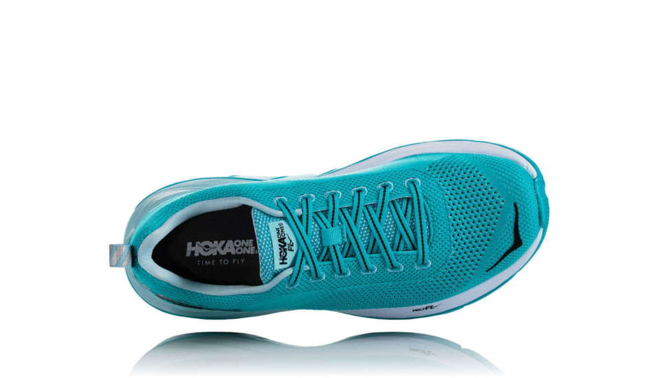 Hoka Womens Mach Road Running Shoe, Bluebird/White, 10.5 US, 1019280-BDWH-10.5