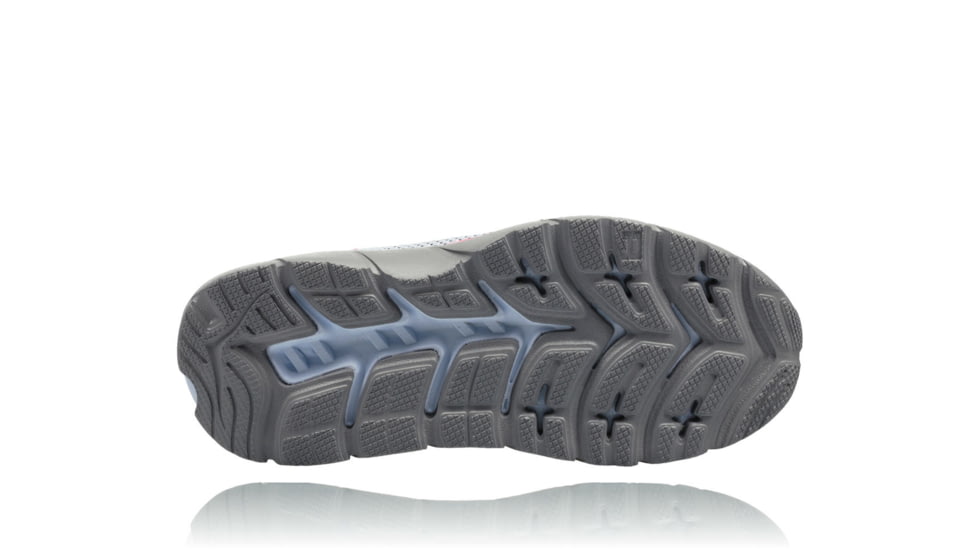 Hoka Womens Mach Road Running Shoe, White/Hibiscus, 6 US, 1019280-WHHB-6