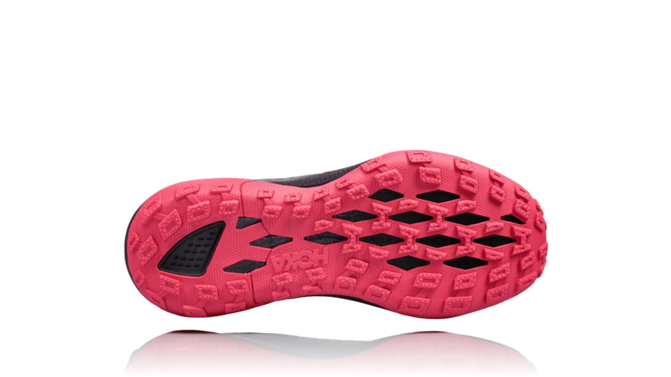 Hoka Womens Speed Instinct 2 Trail Running Shoe, Black/Azalea, 5.5 US, 1016800-BAZL-5.5