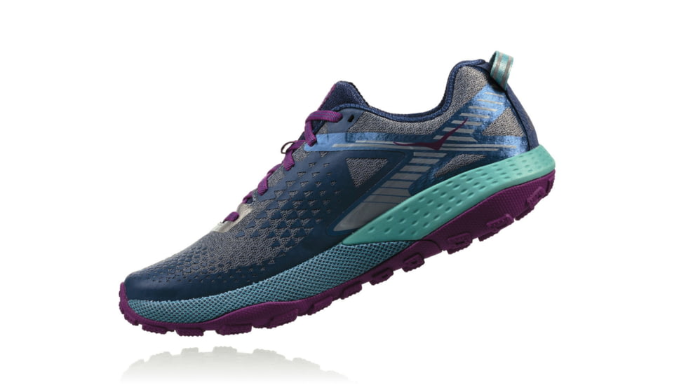 Hoka Womens Speed Instinct 2 Trail Running Shoe, Tradewinds/Vintage Indigo, 6 US, 1016800-TVIN-6