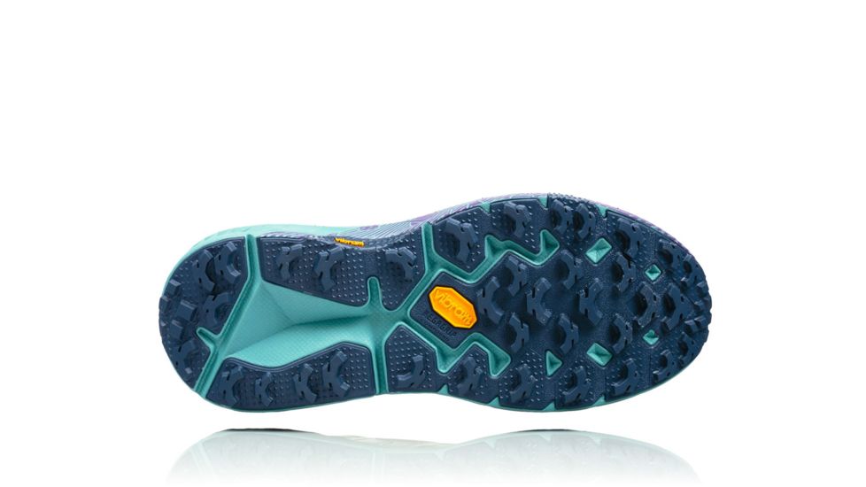 Hoka Womens Speedgoat 2 Trail Running Shoe, Tradewinds/Vintage Indigo, 9.5 US, 1016796-TVIN-9.5