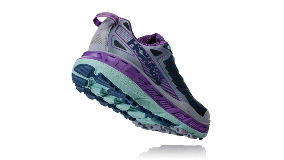 Hoka Womens Stinson ATR 4 Trail Running Shoe, Tradewinds/Vintage Indigo, 6.5 US, 1016789-TVIN-6.5