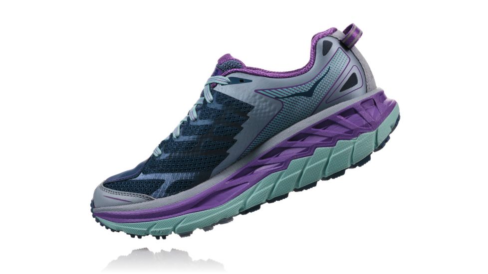 Hoka Womens Stinson ATR 4 Trail Running Shoe, Tradewinds/Vintage Indigo, 6.5 US, 1016789-TVIN-6.5